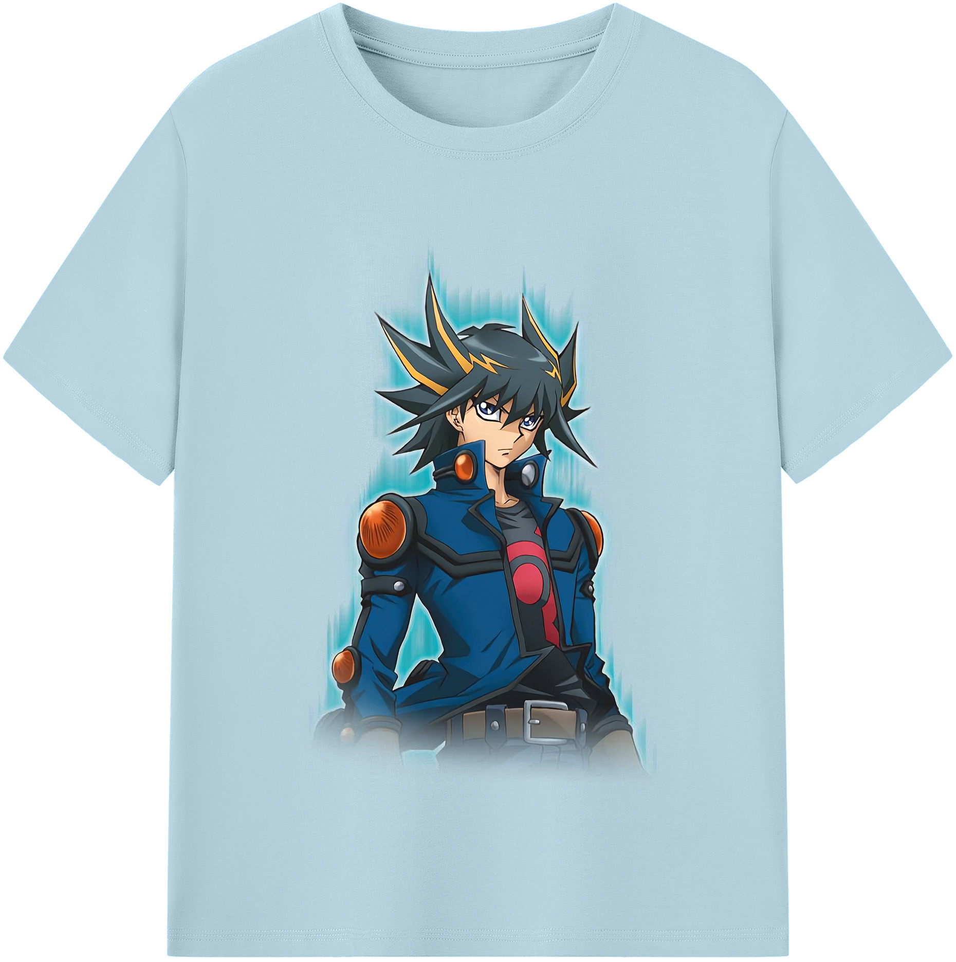 （画像用） 遊☆戯☆王 Yu-Gi-Oh! 綿100％半袖Tシャツ（フロントプリント）